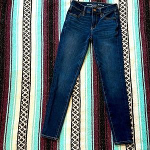 American Eagle Dark Wash Skinny Jeans